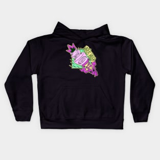 Yatta! Milk Drink: Virus Killer (Grape) Kids Hoodie